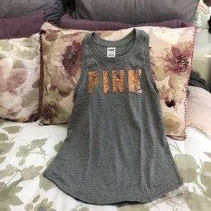 Victoria Secret pink bling tank top